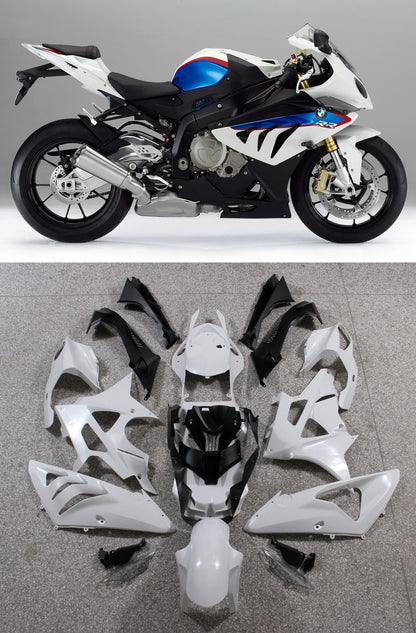 2009-2014 Fairings for BMW S1000RR White Blue SRR  Generic