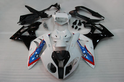 2009-2014 Fairings for BMW S1000RR White Black SRR  Generic