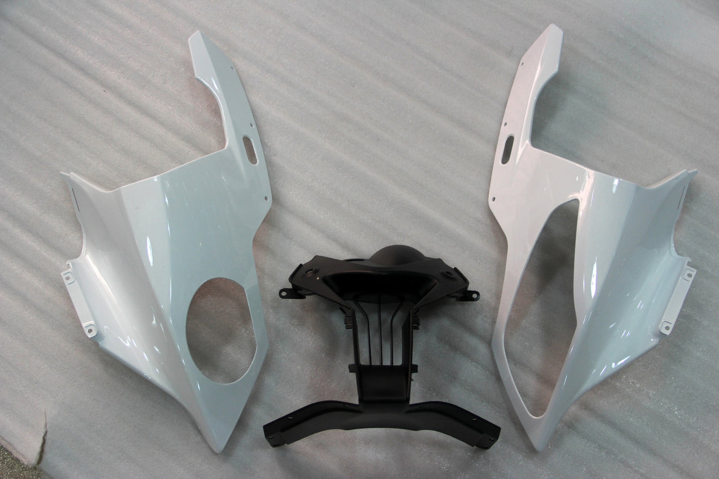 2009-2014 Fairings for BMW S1000RR White Black SRR  Generic