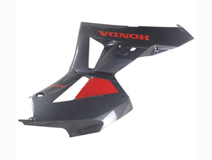 2013-2023 Honda CBR600RR Motorcycle Fairings - Black Carbon Fiber Style Red