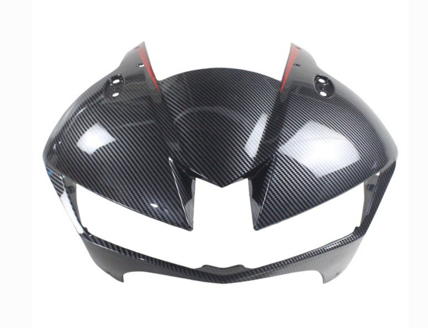 2013-2023 Honda CBR600RR Motorcycle Fairings - Black Carbon Fiber Style Red