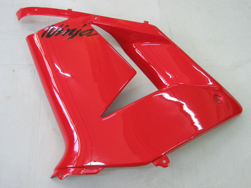 2004-2005 Fairings Kawasaki ZX10R Red and Black Ninja  Generic