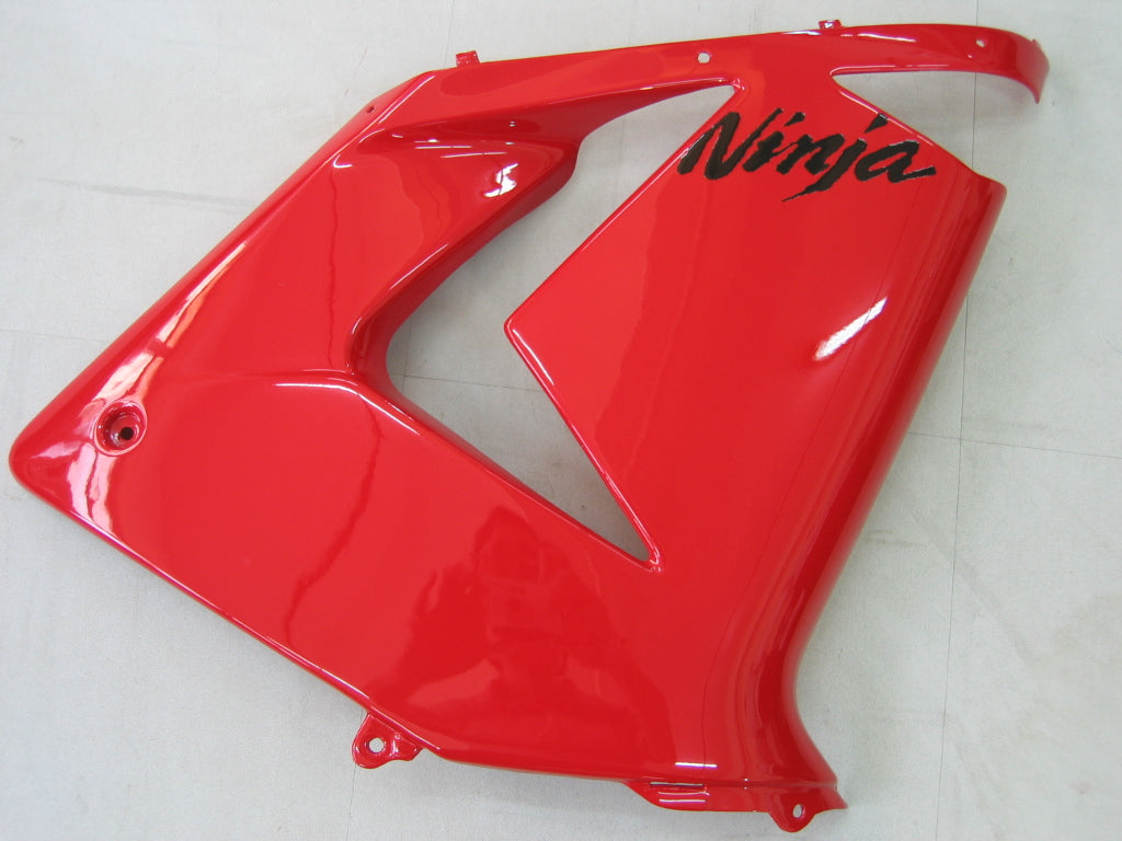 2004-2005 Fairings Kawasaki ZX10R Red and Black Ninja  Generic