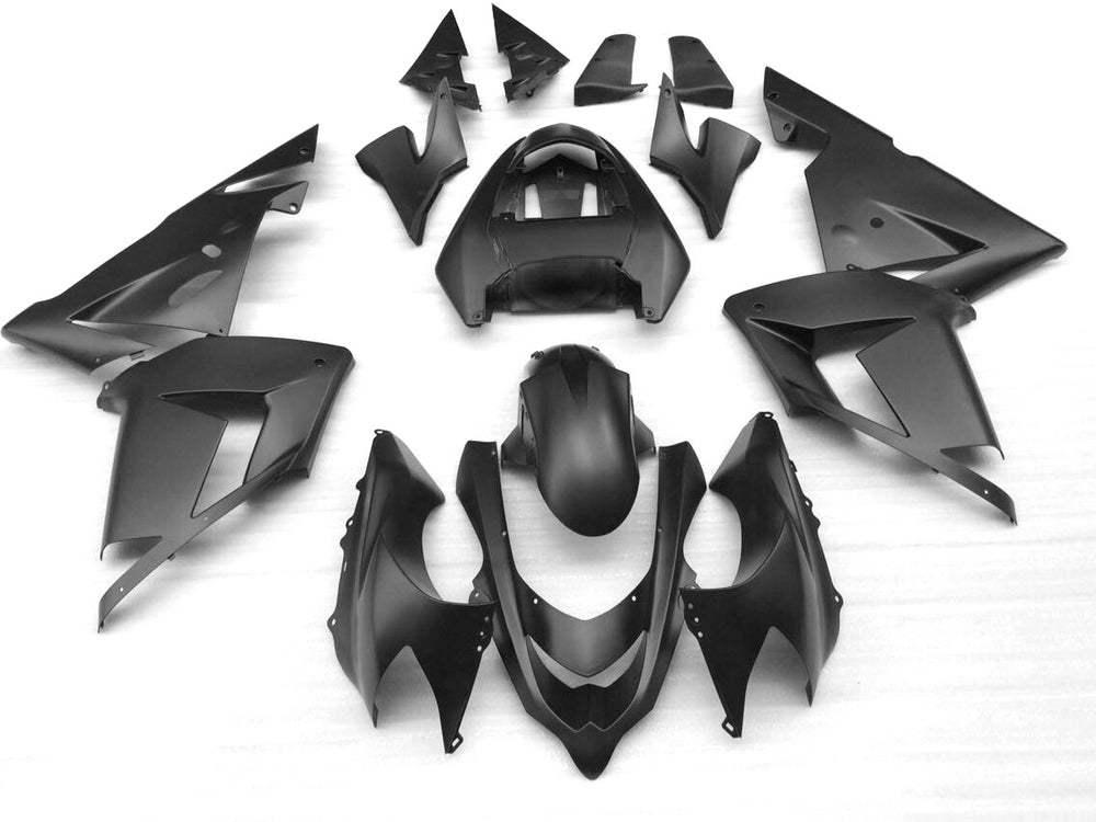 2004-2005 Fairings Kawasaki ZX 10R Black Matte Ninja  Generic