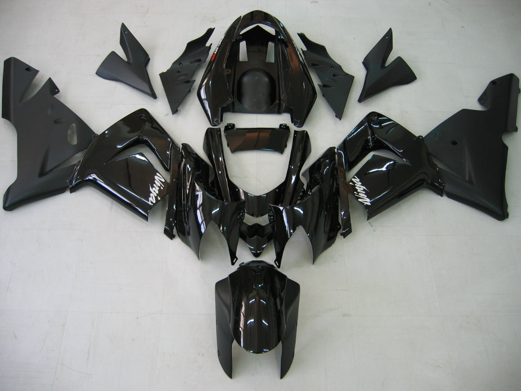 2004-2005 Fairings Kawasaki ZX 10R All Black Ninja  Generic