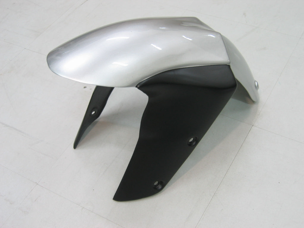 2004-2005 Fairings Kawasaki ZX 10R Silver Black Ninja  Generic