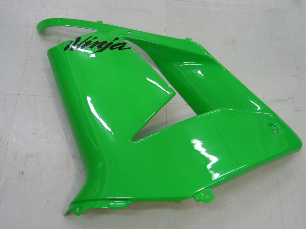 2004-2005 Fairings Kawasaki ZX 10R Green Black Ninja  Generic