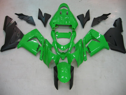 2004-2005 Fairings Kawasaki ZX 10R Green Black Ninja  Generic