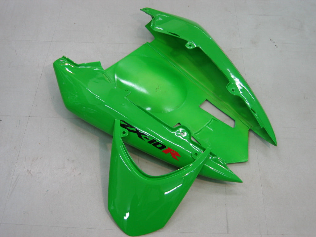 2004-2005 Fairings Kawasaki ZX 10R Green Black Ninja  Generic