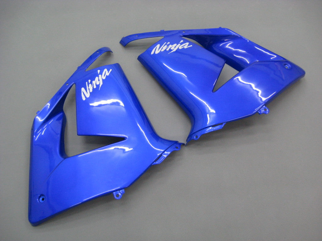 2004-2005 Fairings Kawasaki ZX 10R Blue Black  Ninja  Generic