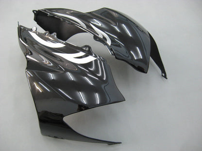 2004-2005 Fairings Kawasaki ZX 10R Black & Silver Flame Ninja  Generic