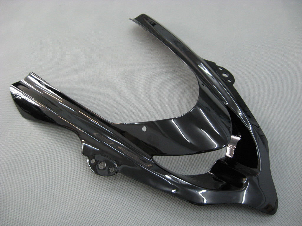 2004-2005 Fairings Kawasaki ZX 10R Black & Silver Flame Ninja  Generic