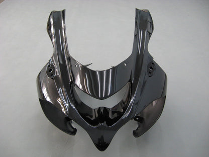 2004-2005 Fairings Kawasaki ZX 10R Black & Silver Flame Ninja  Generic