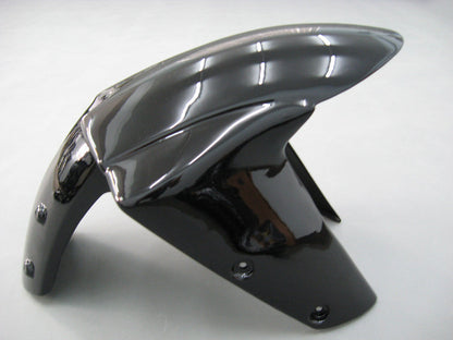 2004-2005 Fairings Kawasaki ZX 10R Black & Silver Flame Ninja  Generic