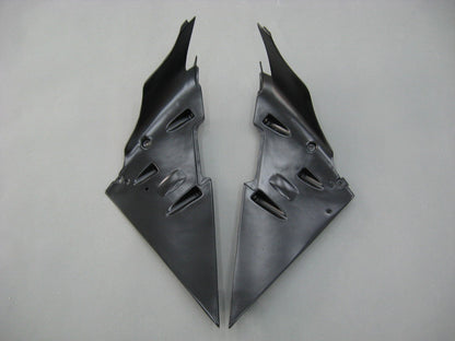 2004-2005 Fairings Kawasaki ZX 10R Black & Silver Flame Ninja  Generic