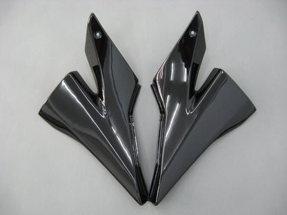 2004-2005 Fairings Kawasaki ZX 10R Black & Silver Flame Ninja  Generic