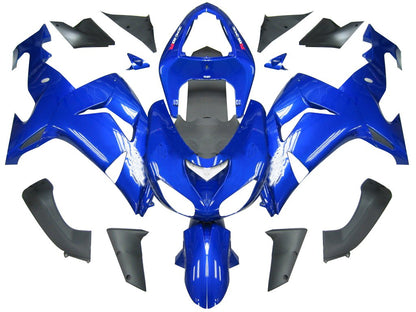 2006-2007 Ninja ZX10R Bodywork Fairing ABS Injection Molded Plastics Set 17 Color Generic