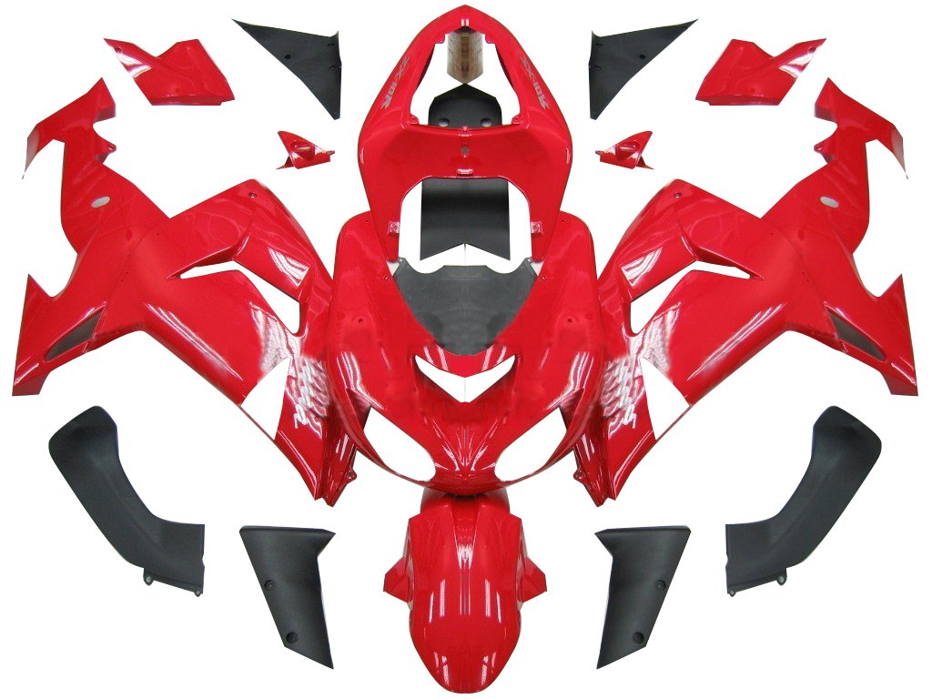 2006-2007 Ninja ZX10R Bodywork Fairing ABS Injection Molded Plastics Set 17 Color Generic