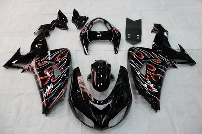 2006-2007 Ninja ZX10R Bodywork Fairing ABS Injection Molded Plastics Set 17 Color Generic