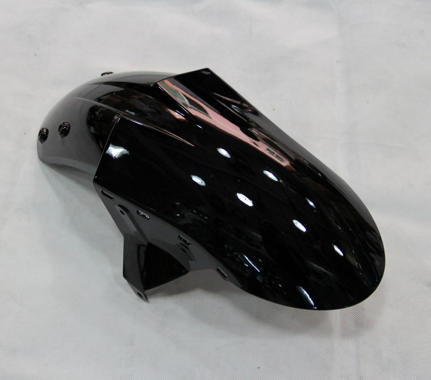 2006-2007 Fairings Kawasaki ZX 10R Black Red Flame  Generic