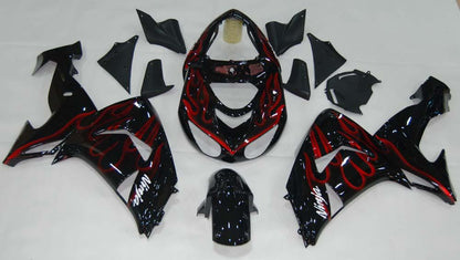 2006-2007 Ninja ZX10R Bodywork Fairing ABS Injection Molded Plastics Set 17 Color Generic