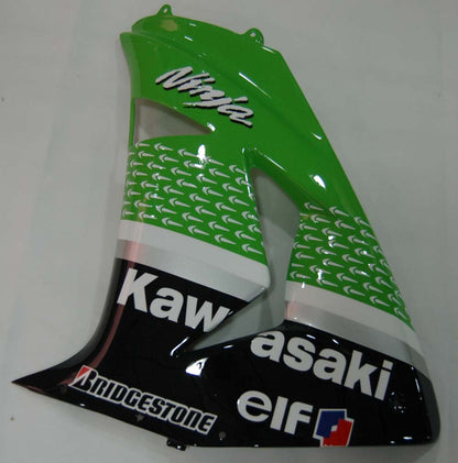 2006-2007 Fairings Kawasaki ZX 10R Green Black No.56 Nakano  Generic