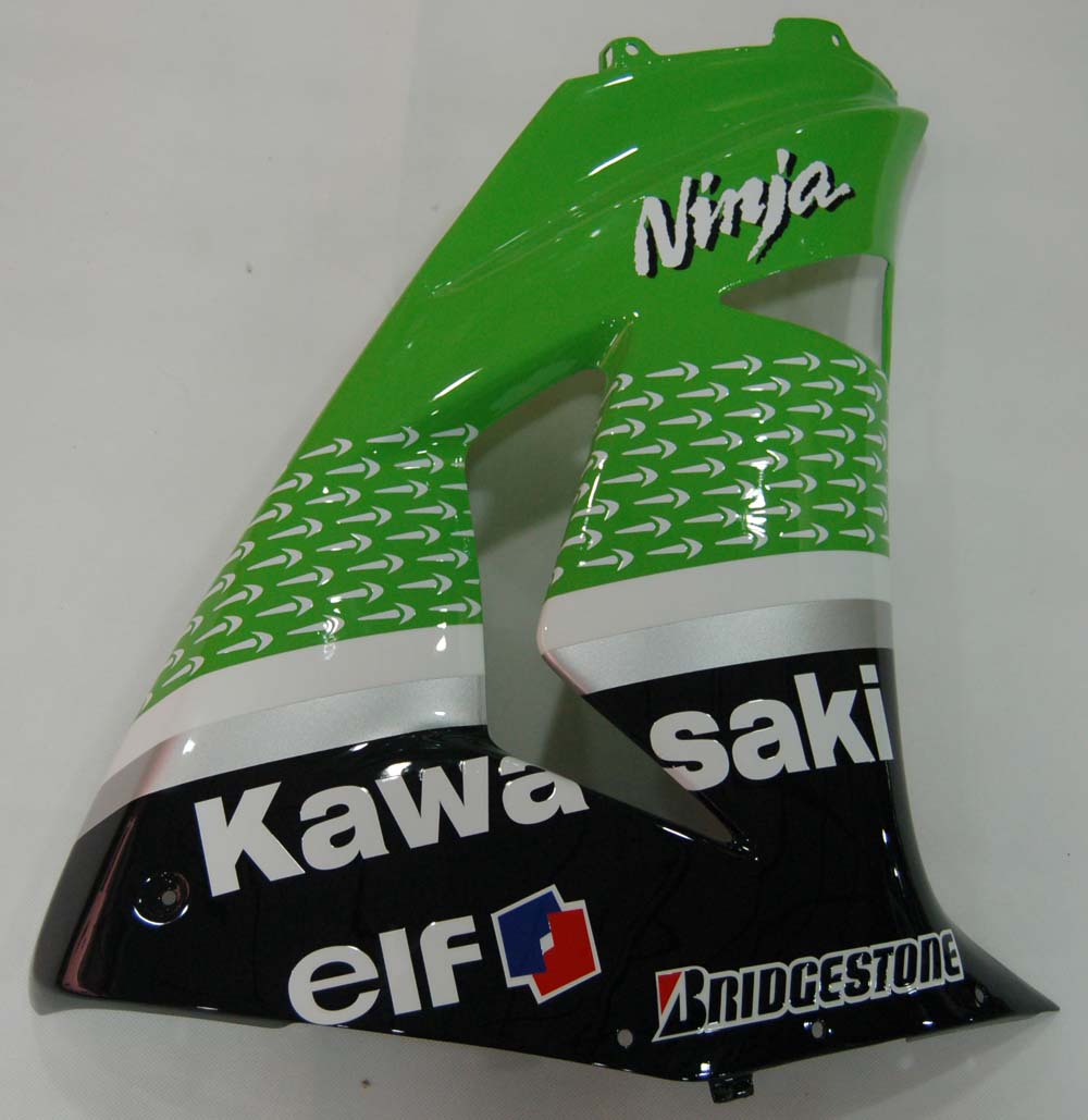 2006-2007 Fairings Kawasaki ZX 10R Green Black No.56 Nakano  Generic