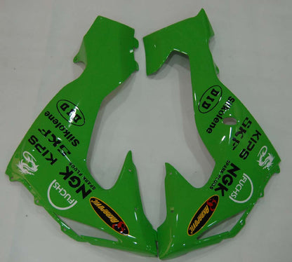 2006-2007 Fairings Kawasaki ZX 10R Green Black No.56 Nakano  Generic