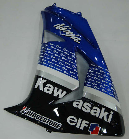 2006-2007 Fairings Kawasaki ZX 10R Blue Black No.56 Nakano  Generic