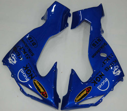 2006-2007 Fairings Kawasaki ZX 10R Blue Black No.56 Nakano  Generic
