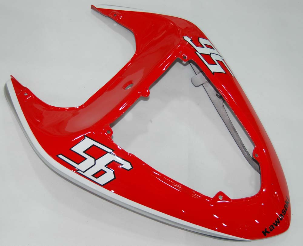 2006-2007 Fairings Kawasaki ZX 10R Red Black No.56 Nakano  Generic