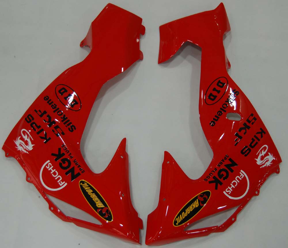 2006-2007 Fairings Kawasaki ZX 10R Red Black No.56 Nakano  Generic
