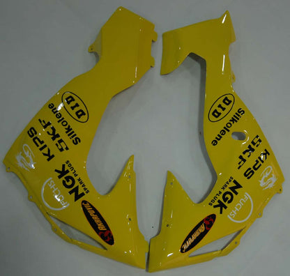 2006-2007 Fairings Kawasaki ZX 10R Yellow Black No.56 Nakano  Generic