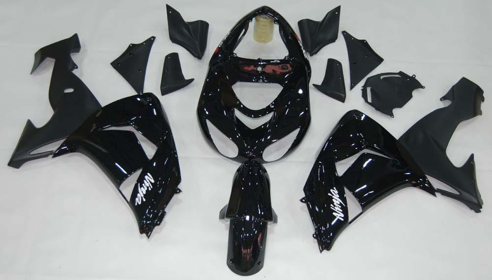 2006-2007 Ninja ZX10R Bodywork Fairing ABS Injection Molded Plastics Set 17 Color Generic