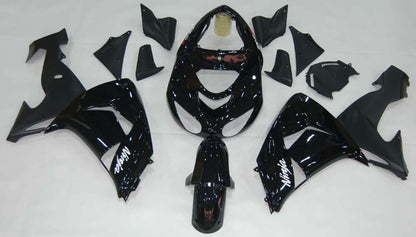 2006-2007 Ninja ZX10R Bodywork Fairing ABS Injection Molded Plastics Set 17 Color Generic