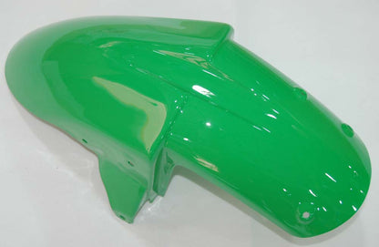 2006-2007 Fairings Kawasaki ZX 10R Green & White Flame Ninja  Generic