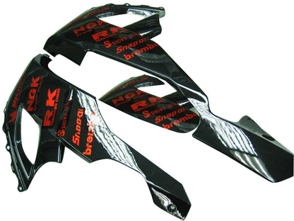 2008-2010 Fairings Kawasaki ZX10R Black Orange SevenStars  Generic