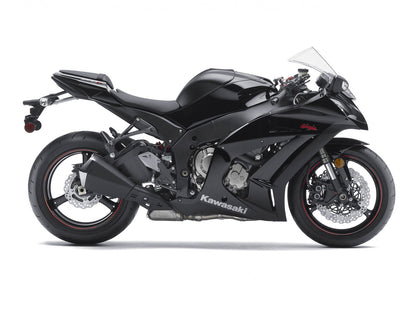 2011-2016 Fairings Plastics Kawasaki ZX10R Ninja Black  Generic