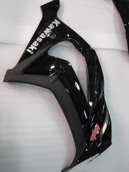 2011-2016 Fairings Plastics Kawasaki ZX10R Ninja Black  Generic