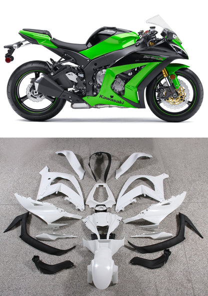 2011-2015 Fairings Plastics Kawasaki ZX10R Ninja Green ZX10R  Generic