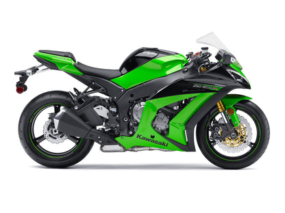 2011-2015 Fairings Plastics Kawasaki ZX10R Ninja Green ZX10R  Generic