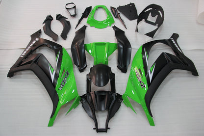 2011-2015 Fairings Plastics Kawasaki ZX10R Ninja Green Black ZX10R  Generic
