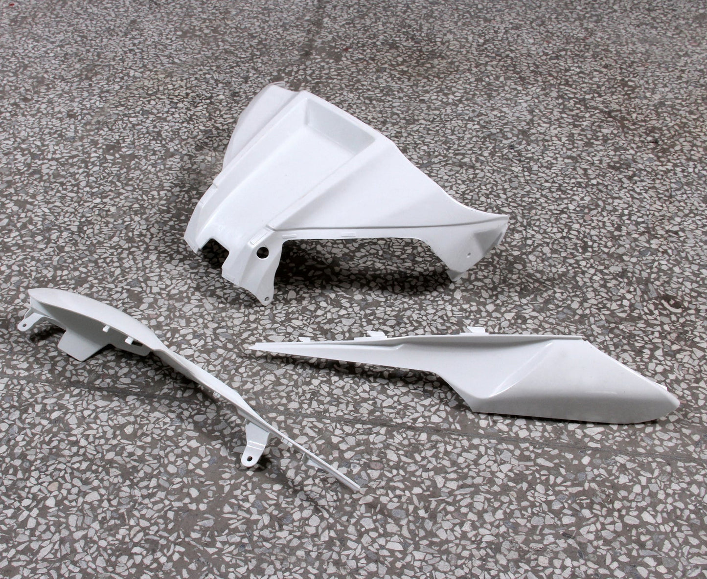 2011-2015 Fairings Plastics Kawasaki ZX10R Ninja White ZX10R  Generic