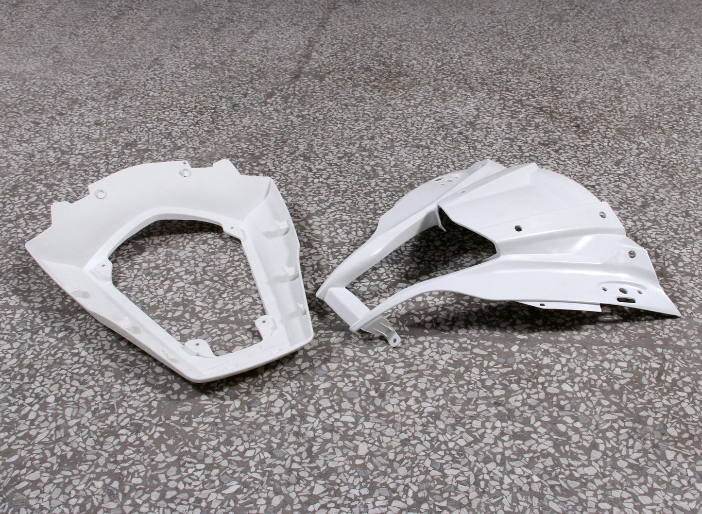 2011-2015 Fairings Plastics Kawasaki ZX10R Ninja White ZX10R  Generic