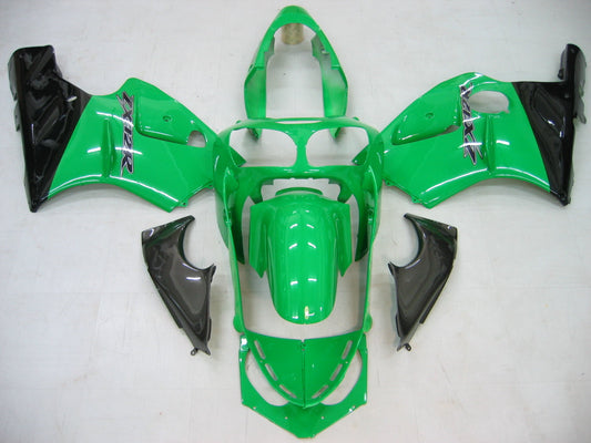 2000-2001 Fairings Kawasaki ZX12R Green & Black ZX12R Generic