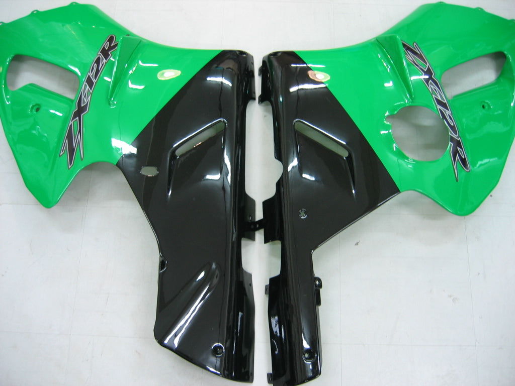 2000-2001 Fairings Kawasaki ZX12R Green & Black ZX12R Generic