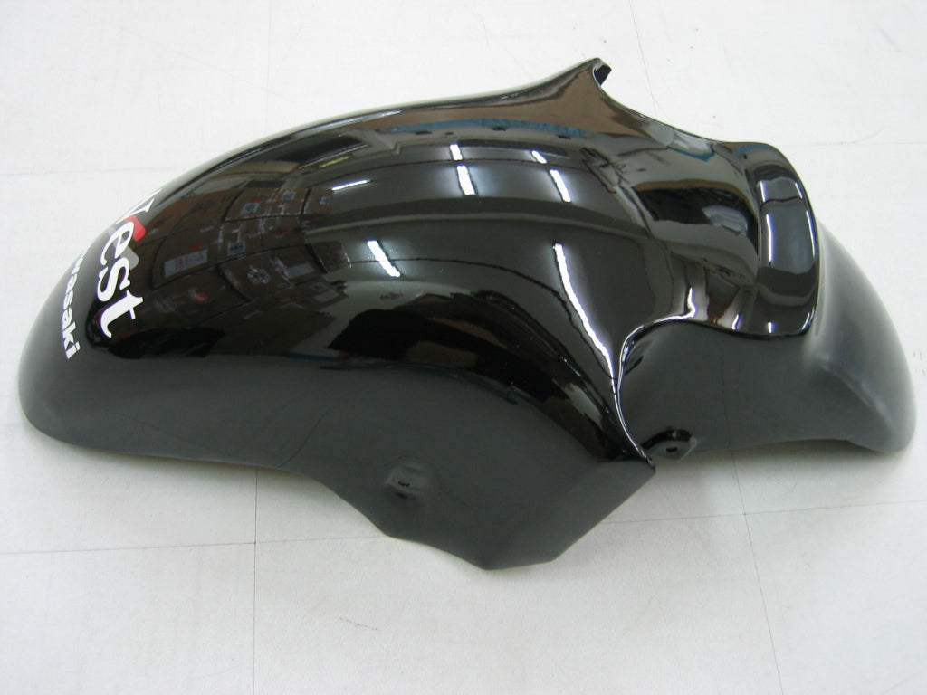 2002-2005 Fairings Kawasaki ZX12R Ninja Black White West  Generic