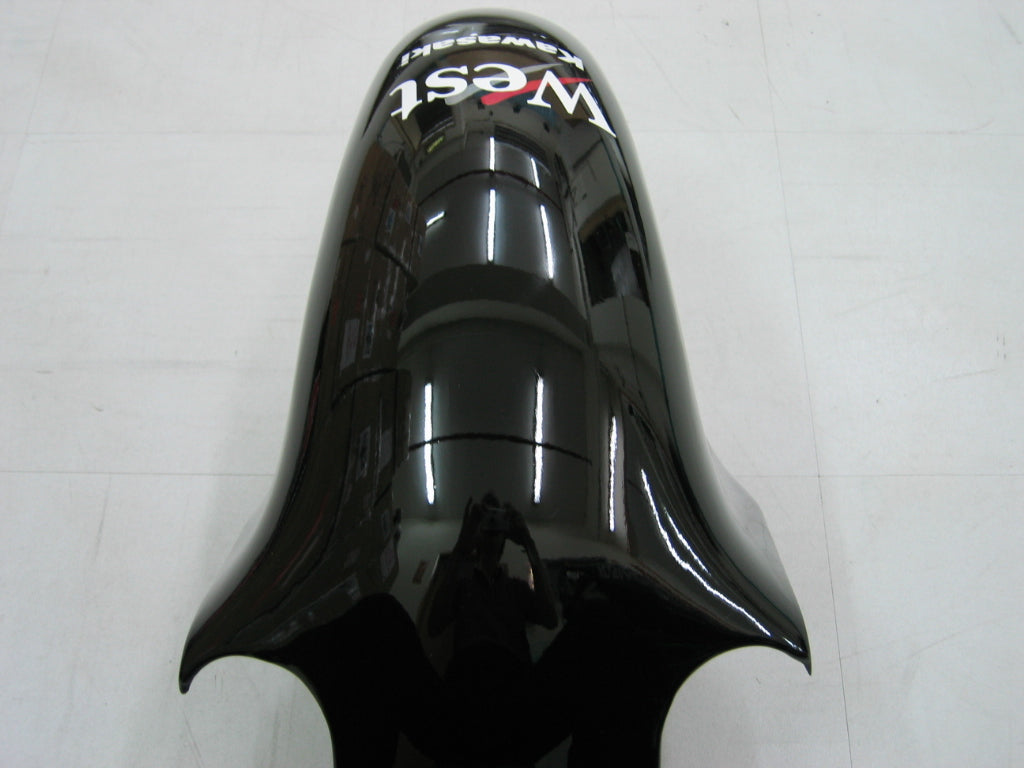 2002-2005 Fairings Kawasaki ZX12R Ninja Black White West  Generic