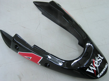 2002-2005 Fairings Kawasaki ZX12R Ninja Black White West  Generic