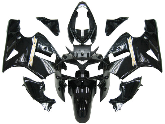 2002-2005 Fairings Kawasaki ZX12R Black ZX12R  Generic